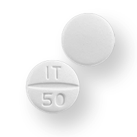 trazodone (desyrel) 50 mg oral tab